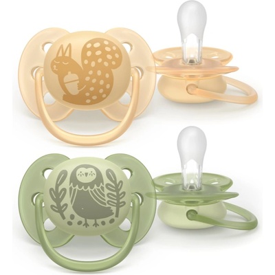 Philips Ultrasoft SCF091/46 6-18 m биберон Neutral 2 бр