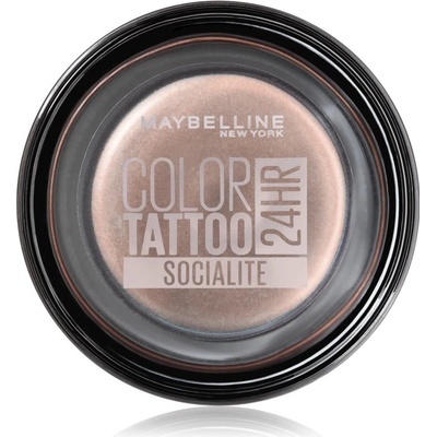 Maybelline Color Tattoo gelové oční stíny Socialite 4 g – Zboží Dáma