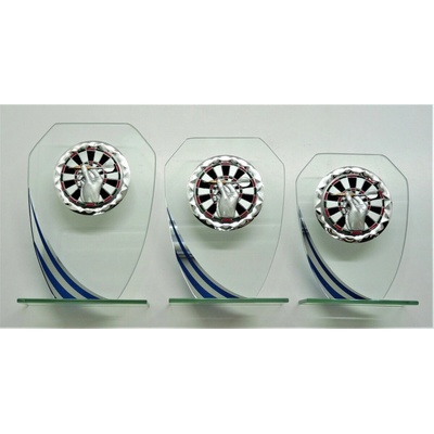 VIZINGR Šipky sklo K11-FG011 17,5 cm