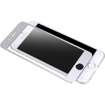 Apple Стъклен протектор за IPhone 6 Plus FULL бял