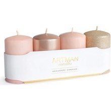Artman Candles Rose Gold 4 ks