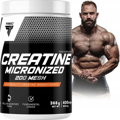 Trec Creatine micronized 200 mesh 400 kapsúl