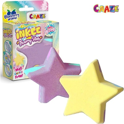 CRAZE Бомбичка за баня - Пенлива звезда (c28070)