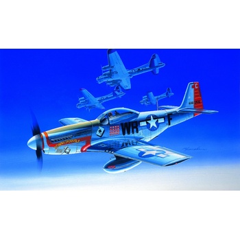 Academy Model Kit North American P51D Mustang USAAF 355th FG 354th FS Down for Double Gordon Graham Anglie 1945 12485 1:72