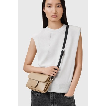 AllSaints Кожена чанта AllSaints JUPITER в бежово W263XC (W263XC)