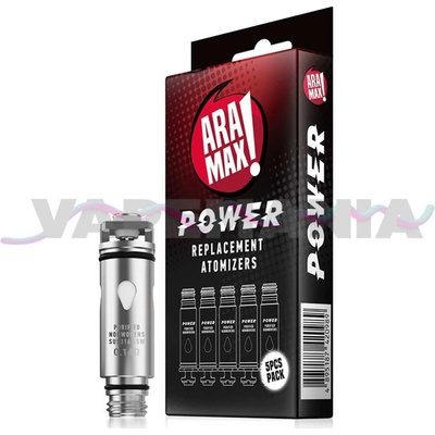 Aramax Žhavící hlava Power nerez 0,14ohm – Zboží Mobilmania