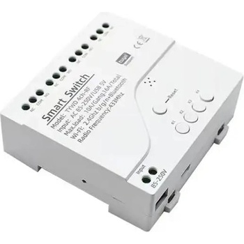 Image 1 of 4-канален Tuya Wi-Fi смарт превключвател, 7-32V, 230VAC/10A, RF433