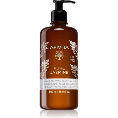 APIVITA Pure Jasmine Shower Gel хидратиращ душ гел с есенциални масла 500ml