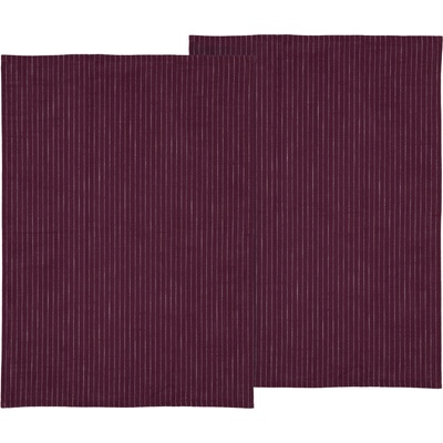 Södahl Малки кухненски кърпи Line Organic 50 x 70 см тъмнолилави 2 бр (33550)