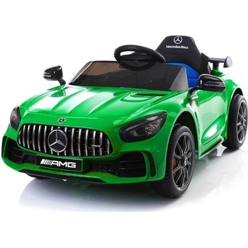 Mamido detské elektrické autíčko Mercedes GTR 2x45W zelená