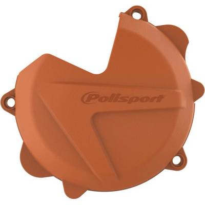 POLISPORT kryt spojkového víka KTM EXC/XCW/SX/XC 250/300 13-16, FREERIDE 250R 14-19, HUSQVARNA TC/TE 250/300 14-16 oranžová