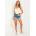 Missy Empire Къси панталони Missy Empire Ripped High Waisted Denim Shorts - Blue