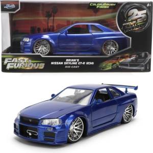 Jada Toys Fast & Furious - Nissan Skyline GT-R R34, 1: 24
