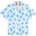 PS Paul Smith Риза с къс ръкав PS Paul Smith Men's Floral Short Sleeve Tailored Fit Shirt - White/Blue