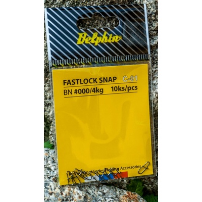 Delphin Karabínka Fastlock Snap C-01 10 ks