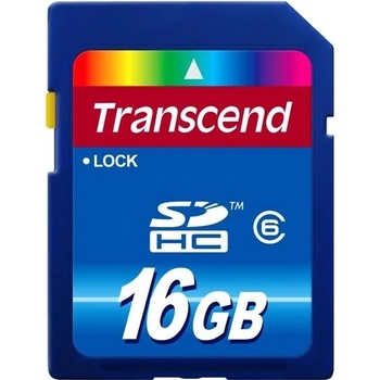 Transcend SDHC 16GB class 6 TS16GSDHC6