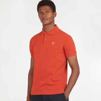 Barbour polo tričko Sports polo shirt Spicy Orange