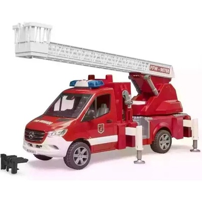 BRUDER Брат: MB Sprinter пожарна кола с стълба (02673 B)
