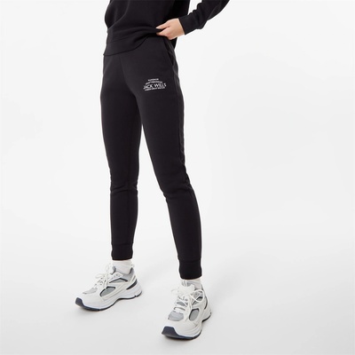 Jack Wills Анцуг Jack Wills Hunston Joggers - Black