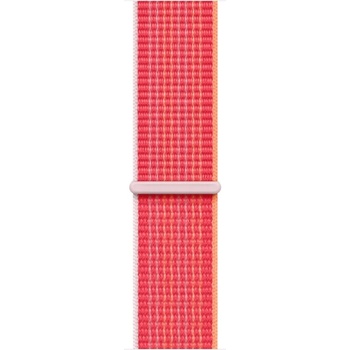 Apple Каишка за часовник Apple - Sport Loop, 45 mm, червена (mplf3zm/a)