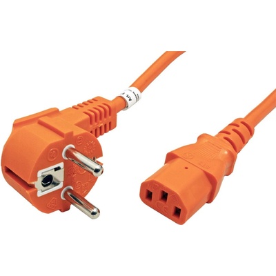 goobay Kabel síťový, CEE 7/7(M) - IEC320 C13, s přímou vidlicí, 5m, černý (96037) - 19.92.0022