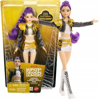 Mattel K-pop Demon Hunters Lovkyne démonov Spievajúca Rumi