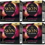 SKYN 12 бр. (4x3) Ароматни нелатексови презервативи Skyn Cocktail Club