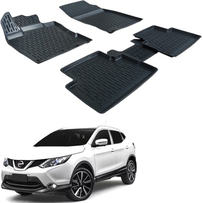 Koberce gumové SCOUTT Nissan Qashqai J11 2014-2021