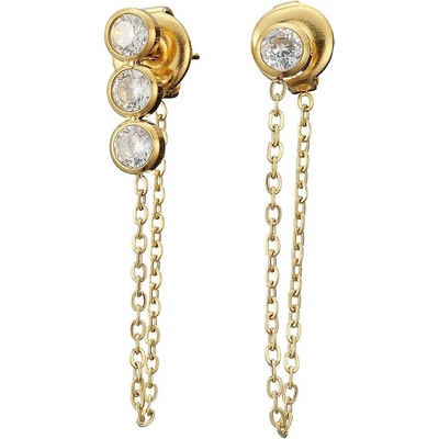 Ornamenti pozlacené Chain Shiny gold ORT300005