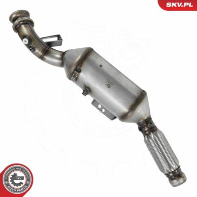 Filtr sazových částic, výfukový systém ESEN SKV 62SKV525