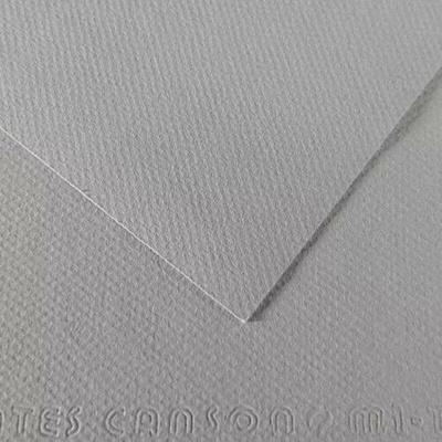 Canson Mi-Teintes barevný papír 21 x 29,7 cm A4 48 odstínů 122 Flanel grey