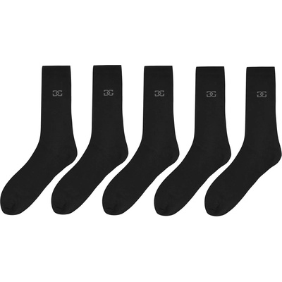 Giorgio Мъжки чорапи Giorgio 5 Pack Classic Socks Mens - Black