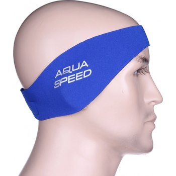 Aqua-Speed Ear Neo koupací čelenka senior modrá
