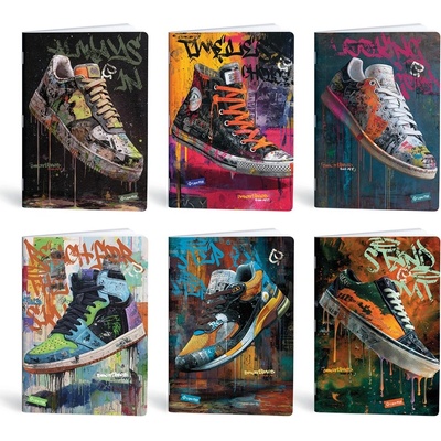 Mar-Mar Тетрадка с подложка LIPAMILL A/4 40 листа Sneaker 1211633403 (1211633403)
