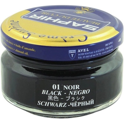 Saphir Krém na topánky Beauté du Cuir Créme Surfine Black 50 ml