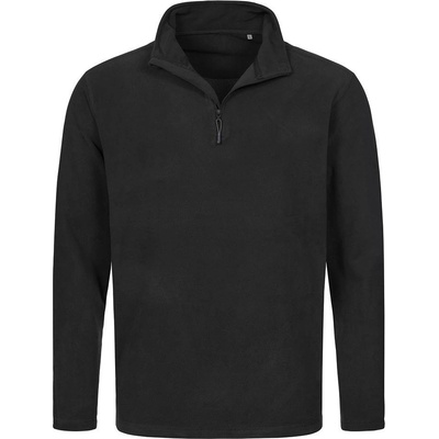 Stedman ACTIVE FLEECE HALF ZIP JACKET MEN čierna