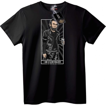 NOONEBRAND Тениска I Am A Slow Walker - 5XL, White