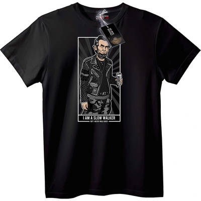 NOONEBRAND Тениска I Am A Slow Walker - 5XL, White