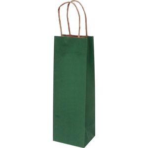 EUROCOM Подаръчна торбичка Eco Bottle, 10x36x10cm, зелена (25405-А-ЗЕЛЕН)