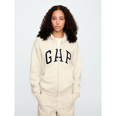 GAP Суитшърт с цип и лого на Gap GAP | Bezhov | ЖЕНИ | M