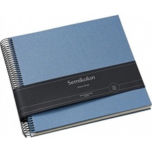 Spirálové album Economy Medium Electric Midnight, Metallic Edition, krémové stránky