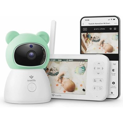 TRUELIFE Videoopestúnka digitálna NannyCam R6 Dual Smart