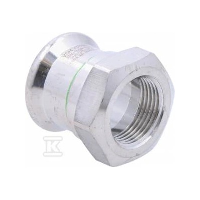 KAN-therm Connector with gw 28x3/4 inox press