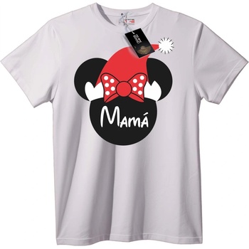 NOONEBRAND Мини Маус Мама Тениска - S, White