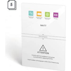  Защитно фолио на лист No brand, Hydrogel, 5pcs, For plotter, TPU, Matte, 140um, 120x180mm - 52735 (DE-52735)