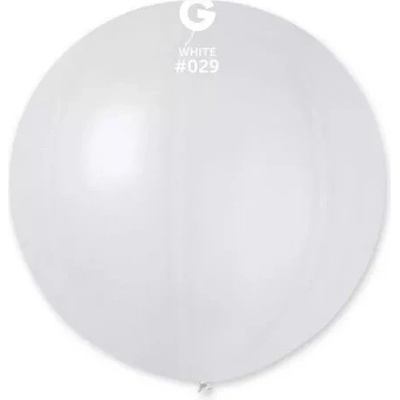 Svet balonku Balón metalický biely 80 cm