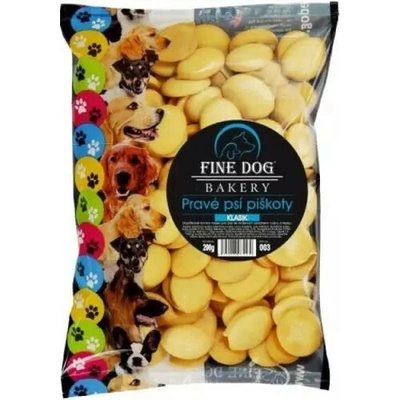 FineDog piškóty žlté p 200 g