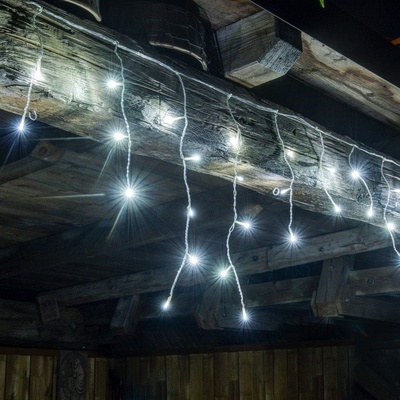 DecoLED LED cencúle 2 x 0,5 m 40 ľadovo bielych diód