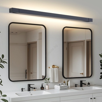 Brilagi Brilagi-LED Огледално осветление за баня AQUA LINE LED/36W/230V 120 см IP44 черно (BG2533)