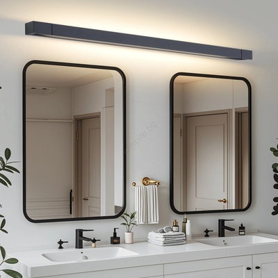 Brilagi Brilagi-LED Огледално осветление за баня AQUA LINE LED/36W/230V 120 см IP44 черно (BG2533)